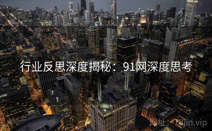 行业反思深度揭秘：91网深度思考