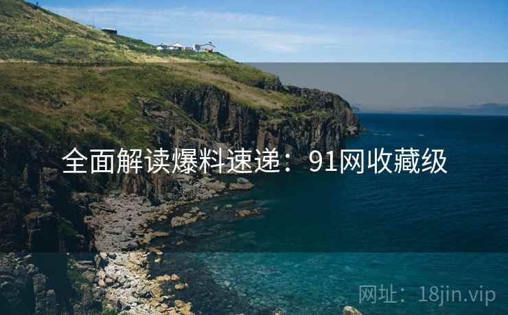 全面解读爆料速递：91网收藏级